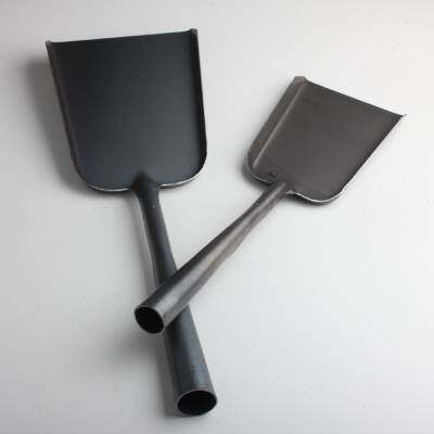 新款雪花铁家用农用大小铁铲平头花园小土铲子铁锹煤铲木炭加厚烧