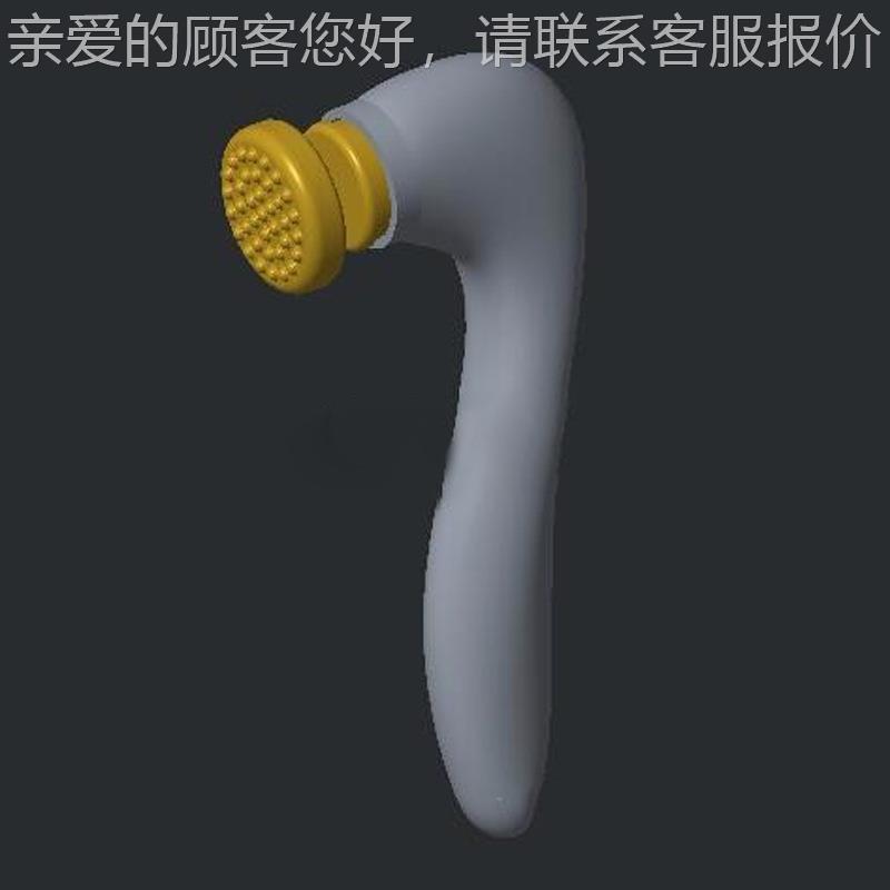 射频美容仪手器柄外模具 按摩器注塑 劲椎按摩器振壳动MIZ外壳开