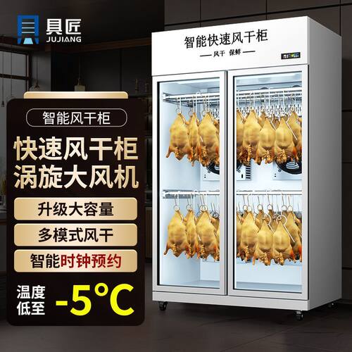 晾胚风干机烤鸭柜商用智