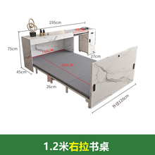 定制书房沙发床隐藏式单人小户型午休两用多功能可收缩活动折叠书