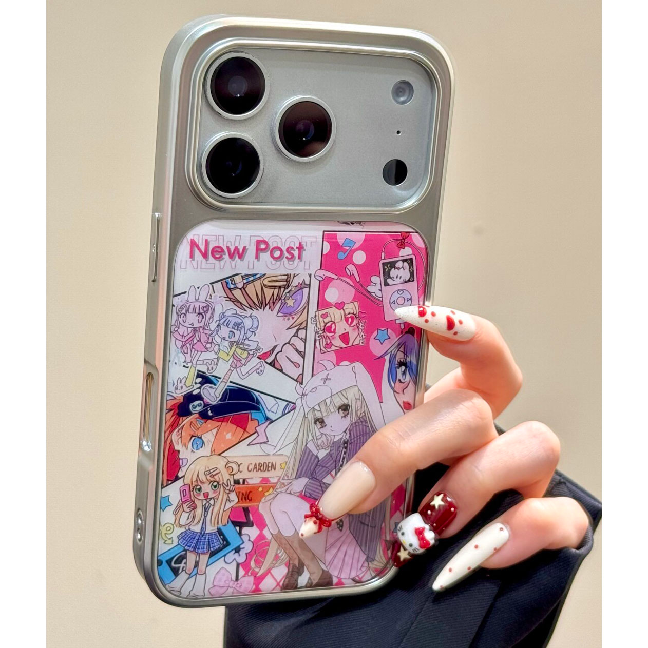 二次元动漫美少女适用iPhone17/16ProMax手机壳ins风oppofindx9韩系小米17PROMAX小众华为Mate80保护套荣耀软,3C数码配件,手机保护套/壳,淘宝优惠券,粉丝福利购,淘宝优惠卷