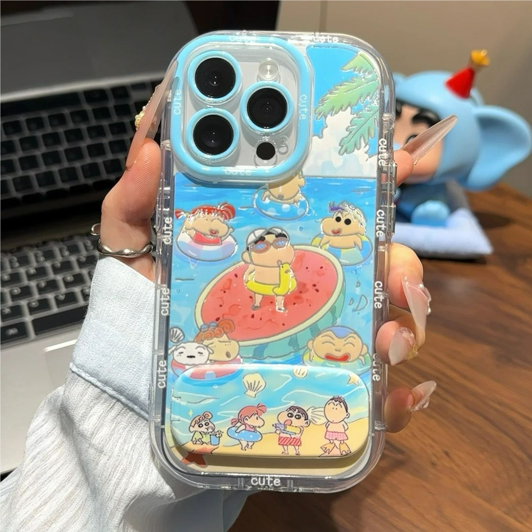 苹果16/15可爱蜡笔小新手机壳