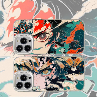 70小众iQOO13炭治郎三星s25 15promax动漫鬼灭之刃手机壳小米15 华为pura80 24软壳男 14新款 适用iPhone17