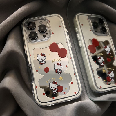 iPhone17/16凯蒂猫镜面手机壳