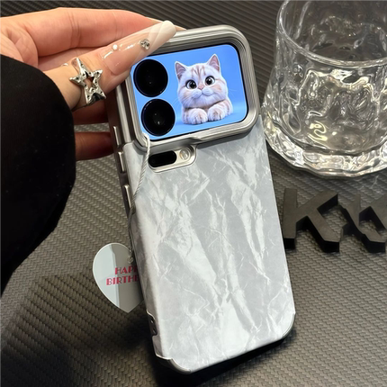 适用小米17promax雪山纹肤感手机壳小米15/14/13pro秋冬红米K80新款IPhone17/16promax防摔荣耀magic7保护套