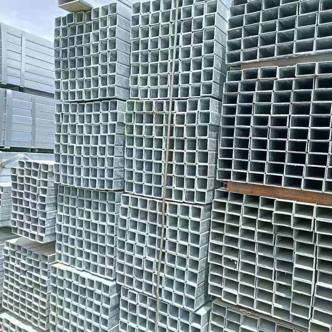 镀锌方管40*60镀锌管50*100矩形方管40*80方通管规格齐全量大从优
