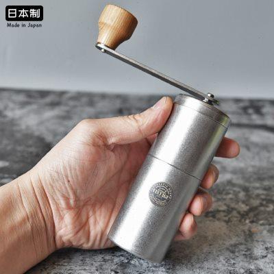 日本进口青芳制作所复古风手摇手动咖啡豆研磨器磨粉机磨豆机小型