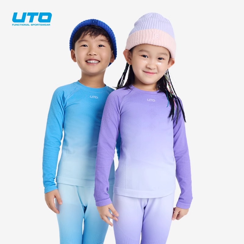 儿童排汗徒步功能内衣悠途