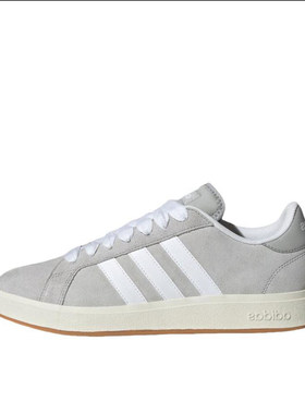 adidas Grand Court Base 00s 休闲百搭薄底 低帮 板鞋 男女同款