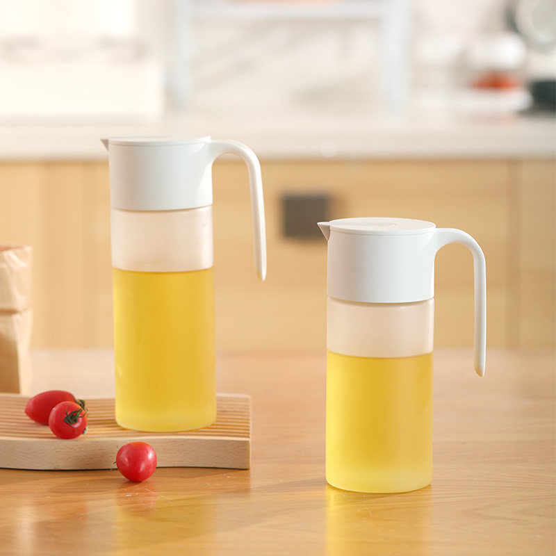 茶花抗菌油壶自动开合防漏不挂油