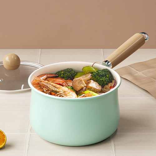 陶瓷小奶锅宝宝辅食不粘锅家用