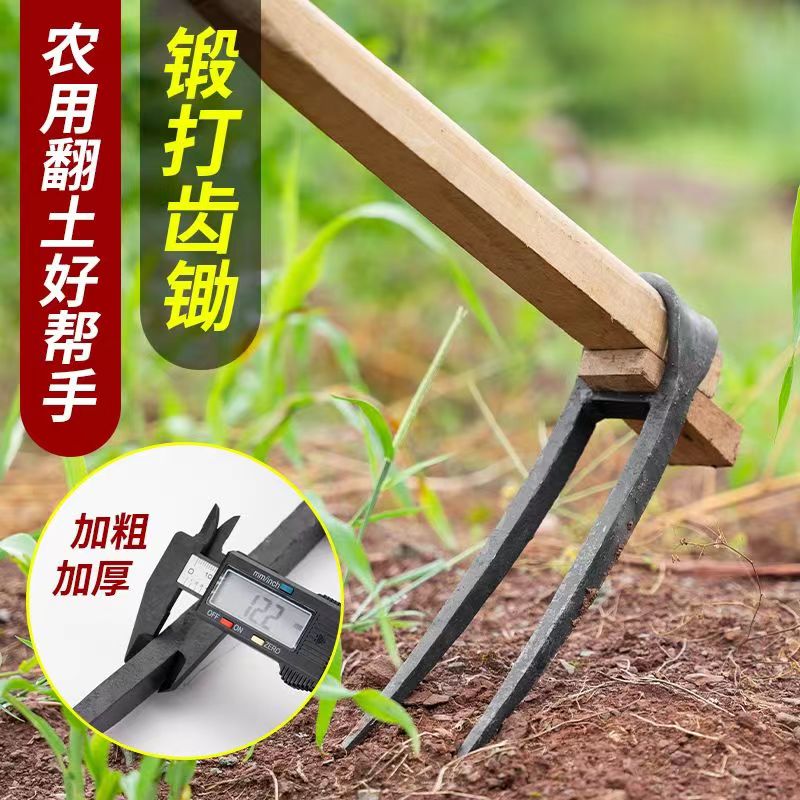 二齿锄头家用金田0211工厂