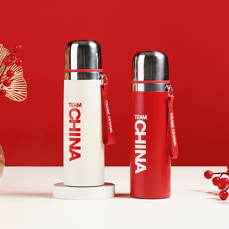 中国国家队不锈钢保温杯