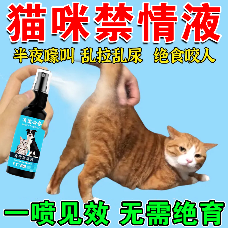 猫叫春发情当晚禁情无用包退