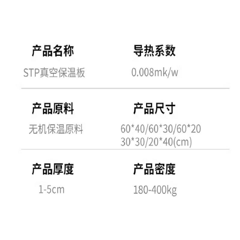 现货国标STP真空隔热保温板墙面超薄绝热板A级防火体纤维厂家发货