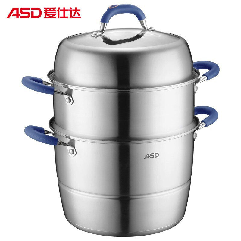 爱仕达(ASD)蒸锅三层家用不串味蒸笼蒸馒头蒸鱼304不锈钢商超款怎么样,好用不?