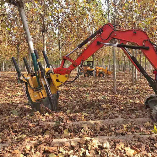 园林用大型移树机60履带式挖树设备苗圃移栽挖树机器厂家