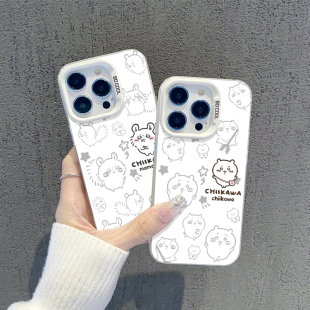 chiikawa手机壳适用苹果17情侣iphone16乌萨奇vivox200小八s30吉伊卡哇opporeno14魅族findx9一加ace5 iqoo15
