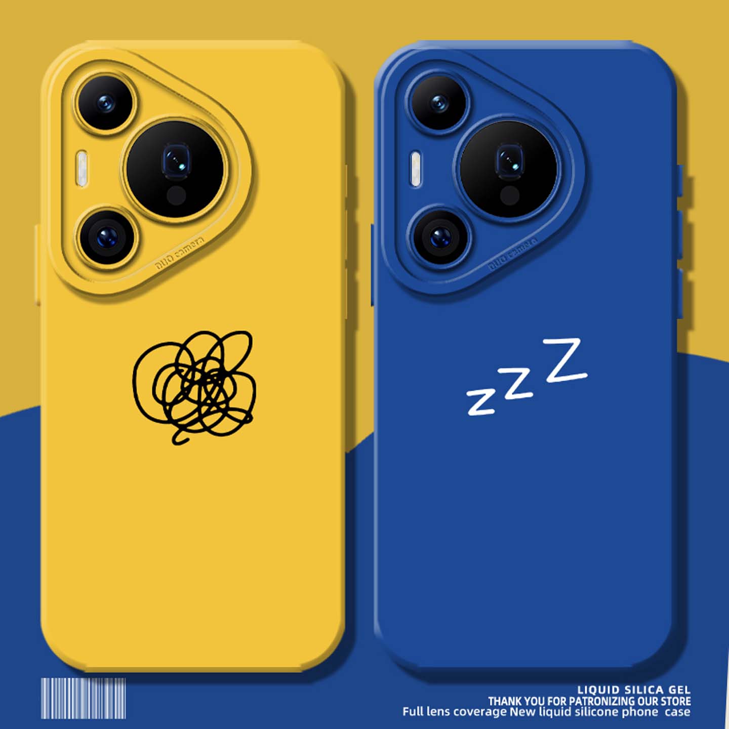 适用凌乱线条情侣手机壳搞怪创意