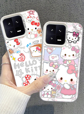 HelloKitty适用小米15ultra手机壳13pro红米k80多巴胺note14pro+可爱k70卡通kt猫turbo3少女civi4pro/k60/12s