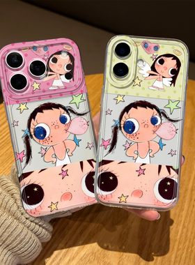 小玉手机壳yuy适用苹果17pro卡通iphone15波点16promax可爱13多巴胺14/12/11三星s24ultra魅族21/iqooz9turbo