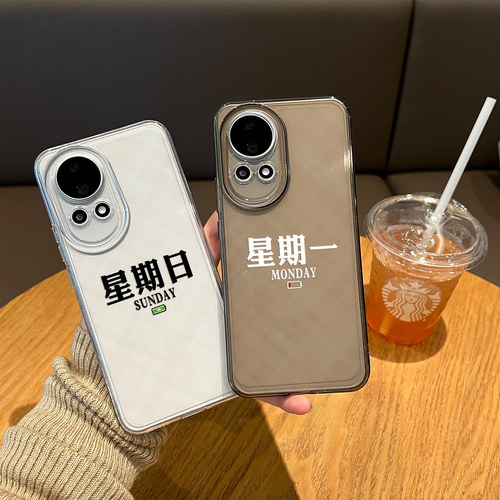 适用星期日手机壳打工人