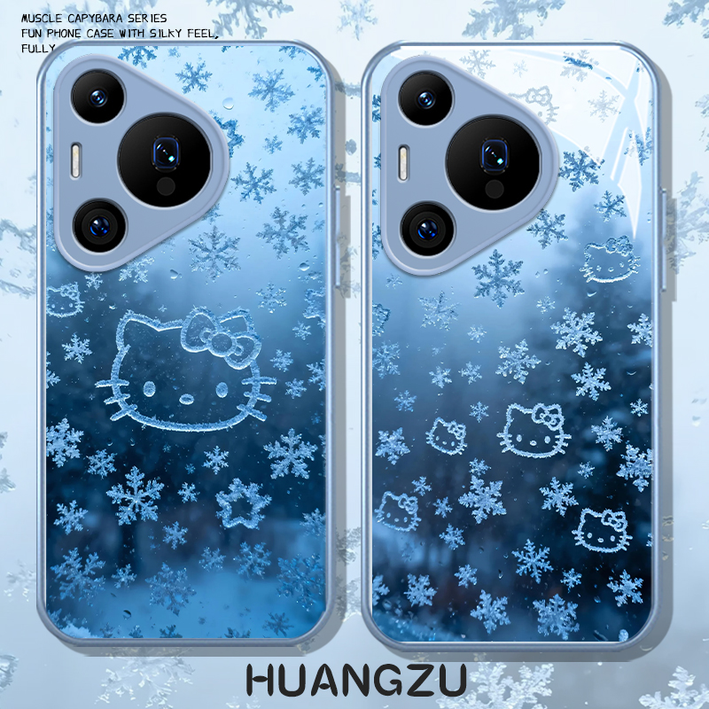 适用雪花hellokitty手机壳凯蒂猫