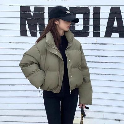 新款2025女装秋冬款棉服外套小个子棉衣棉袄短款高腰显瘦棉服