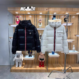 M家正确版本彩虹连帽户外抗寒保暖精品时尚舒适男女同款i现货外套