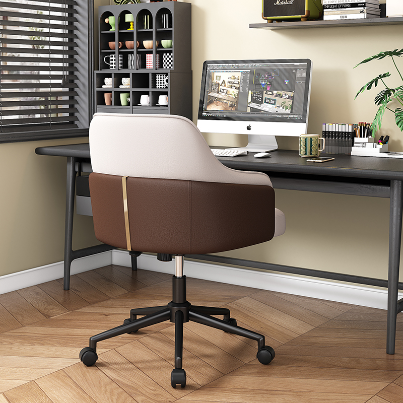 现代都市电脑椅家用久坐舒适学习椅办公椅子简约书桌椅书房靠背椅