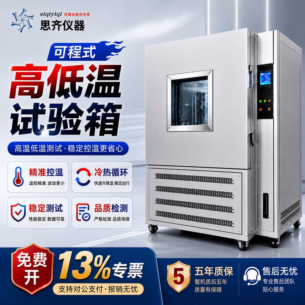 高低温试验箱小型冷热冲击老化环境测试可程式交变湿热恒温恒湿箱