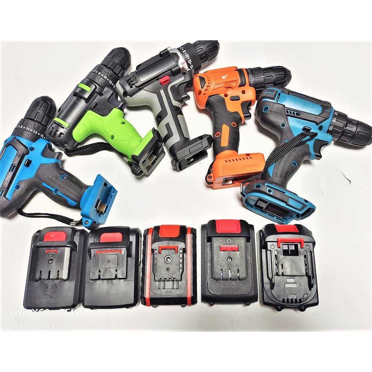 21V25V26V28V36V42V48VF88V98V锂电钻充电钻手钻电动螺丝刀裸机头