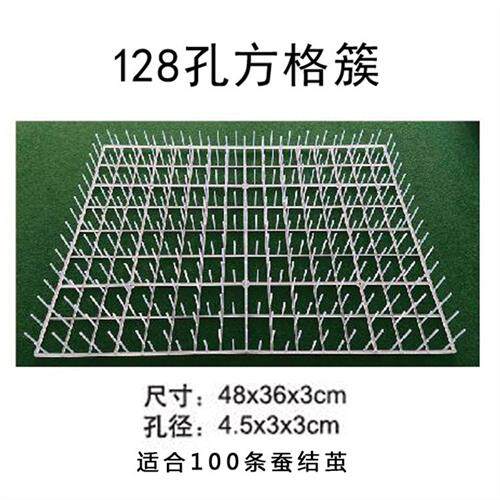 蚕宝宝结茧上蔟网结茧专用网彩蚕结茧网大蚕网塑料网方格簇清理网