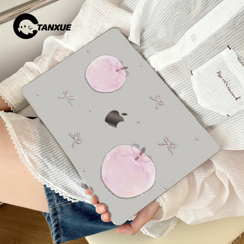 【粉水晶苹果】冰晶云感保护壳