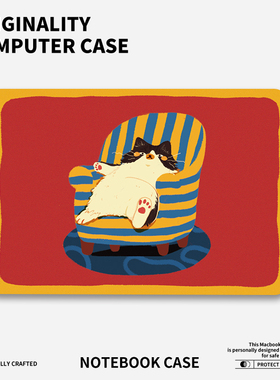 适用于苹果电脑macbook15保护壳mac笔记本2024新款可爱猫咪檀雪M2pro15寸macbookair13膜M3配件软磨砂透明壳