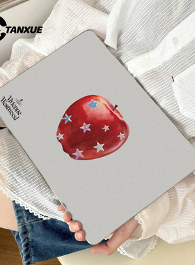 ins苹果适用于苹果华为电脑macbook保护壳macbookair檀雪保护套macbookpro笔记本14寸外壳m2冰晶云感保护壳