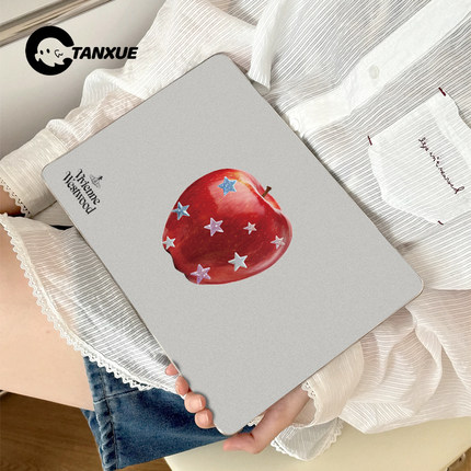 ins苹果适用于苹果华为电脑macbook保护壳macbookair檀雪保护套macbookpro笔记本14寸外壳m2冰晶云感保护壳