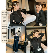 HAMYIHO 德绒保暖打底内搭高级感外套女2025新款 双面绒可外穿上衣