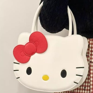 三丽鸥正版授权凯蒂猫美乐蒂手提斜跨包包玉桂狗卡通少女心可爱
