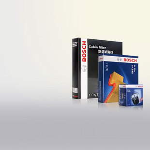 Q7博世三滤套装 机油滤芯空气滤芯空调滤芯 自营适配奥迪Q2L