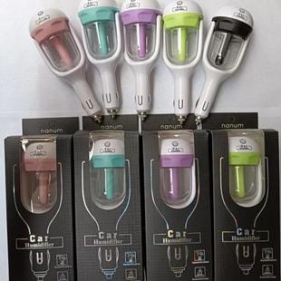 车载加湿器迷你点烟器汽车喷雾加湿器香薰空气净化器创意礼品