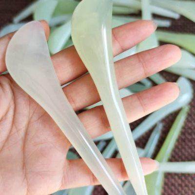 拨筋棒女脸部美容棒面部眼部专用板经刮痧点穴按摩天然玉石拔筋棒