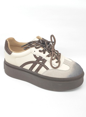 意尔康2025秋季新款时尚百搭休闲鞋松糕底增高运动鞋5572GD30992Y