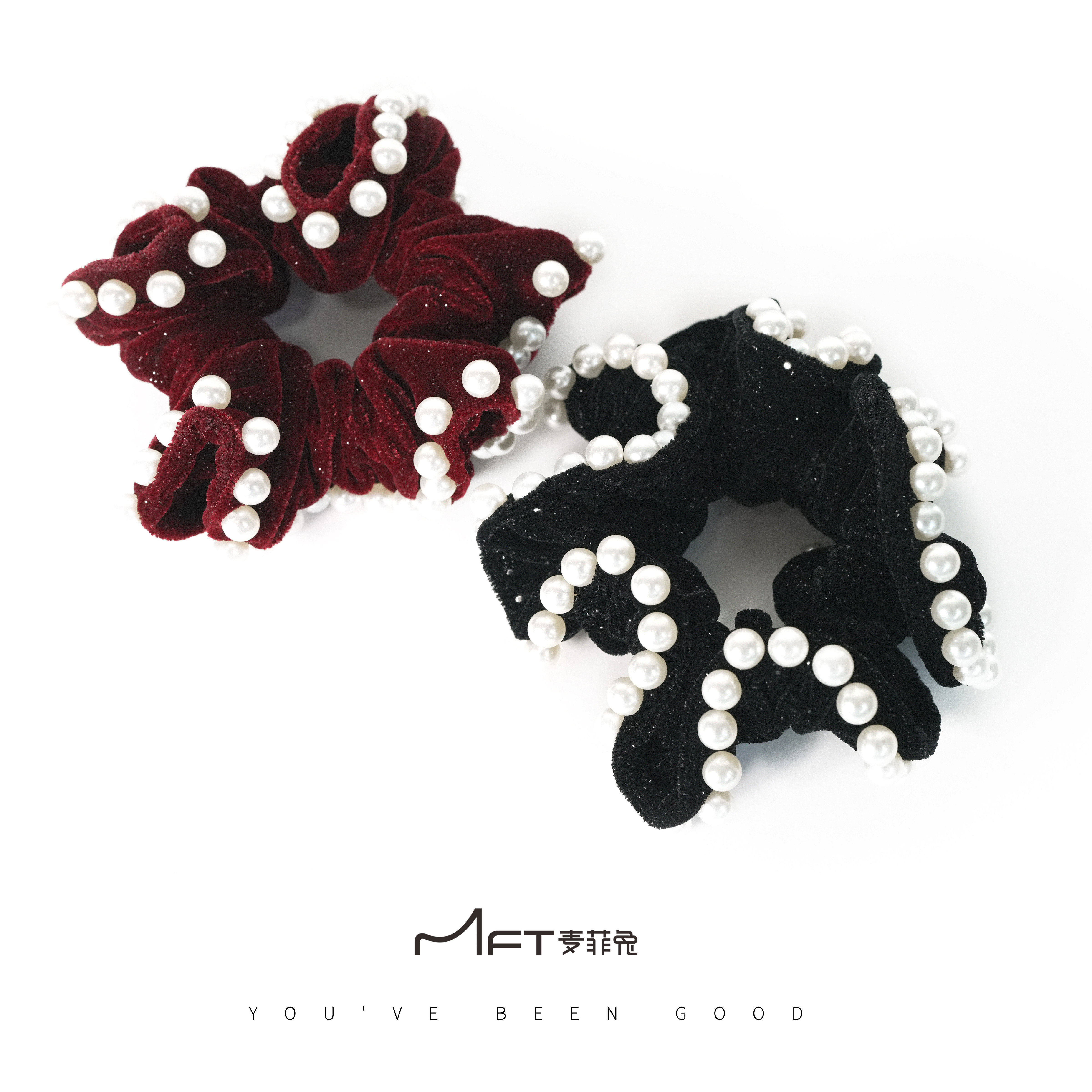 麦菲兔丝绒发圈2024新款法式风简约复古大肠发圈高级感优雅发饰,饰品/流行首饰/时尚饰品新,发饰,淘宝优惠券,粉丝福利购,淘宝优惠卷