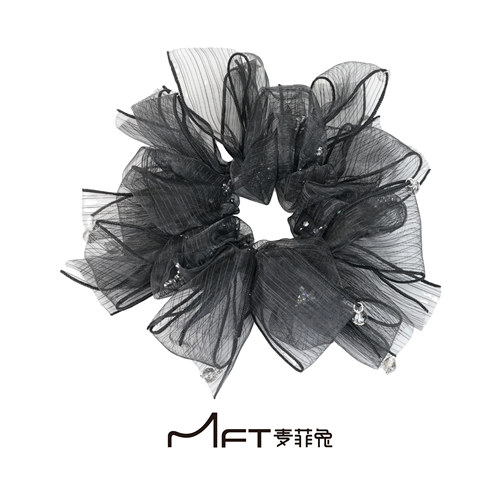麦菲兔韩系蓬松高级感大肠发圈