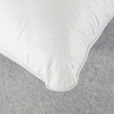 百富帝优享全棉水洗枕头枕芯护颈枕家用单人透气蓬松羽丝绒侧睡