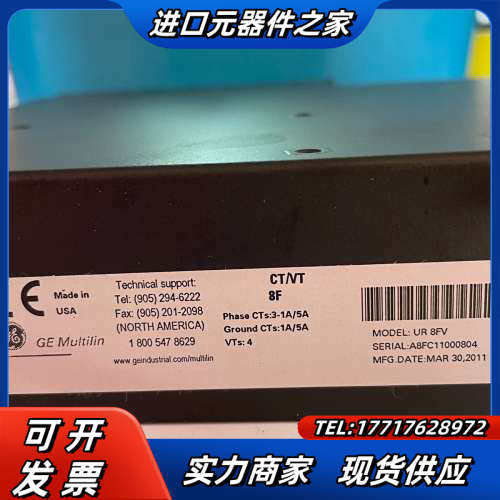 GE Multilin控制器模块8F UR8FV 可充新议价