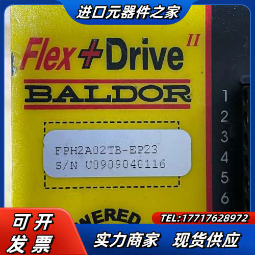 葆德BALDOR驱动器 FPH2A02TB-EP23 议价