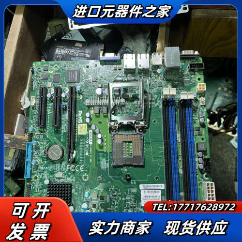 超微X10SLM-F成色充新有一片功能一切正常1150针议价