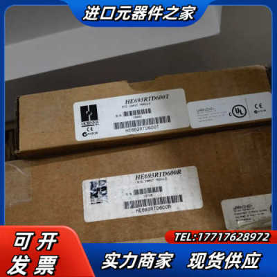 HE693RTD600T  全新GE PLC 控制器模块议价